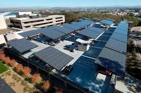 solar on appartments on car ports